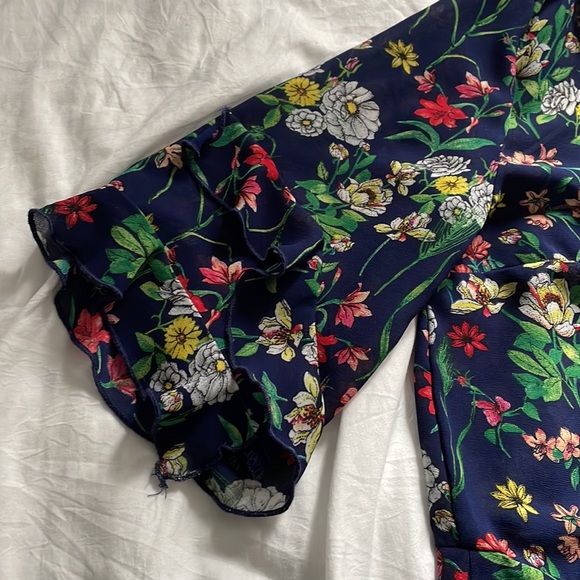 float summer blouse floral - Picture 3 of 6